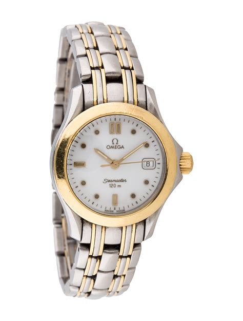 omega seamaster quartz women|Omega Seamaster quartz for sale.